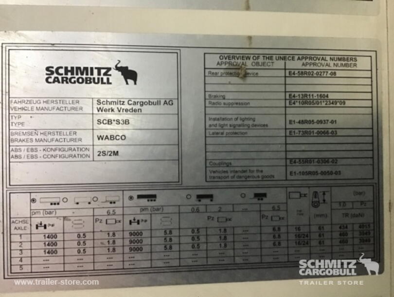 Schmitz Cargobull - Frigo o frigorifico estandar Caja isotermica, refrigerada, frigorifica (16)