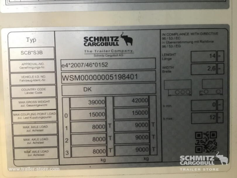 Schmitz Cargobull - Frigo o frigorifico estandar Caja isotermica, refrigerada, frigorifica (16)