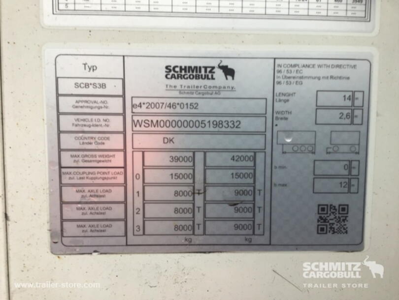Schmitz Cargobull - Furgonatura refrigerante Standard Furgonatura isotermica/frigorifera (22)