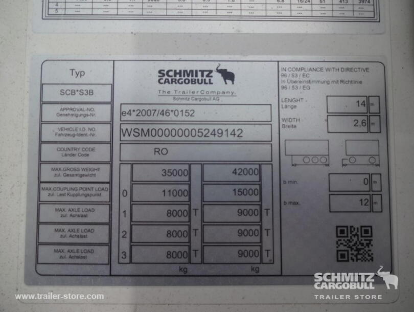 Schmitz Cargobull - Caisse frigorifique/isotherme Frigo standard (11)