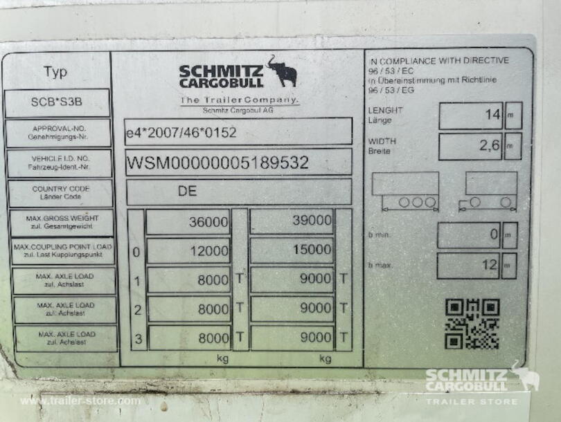Schmitz Cargobull - низкотемпературный рефрижератор Cтандарт Изо/термо кузов (13)