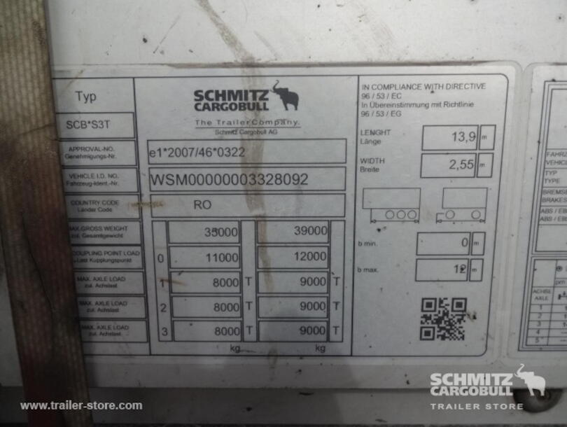 Schmitz Cargobull - Užuolaidinės Mega (9)