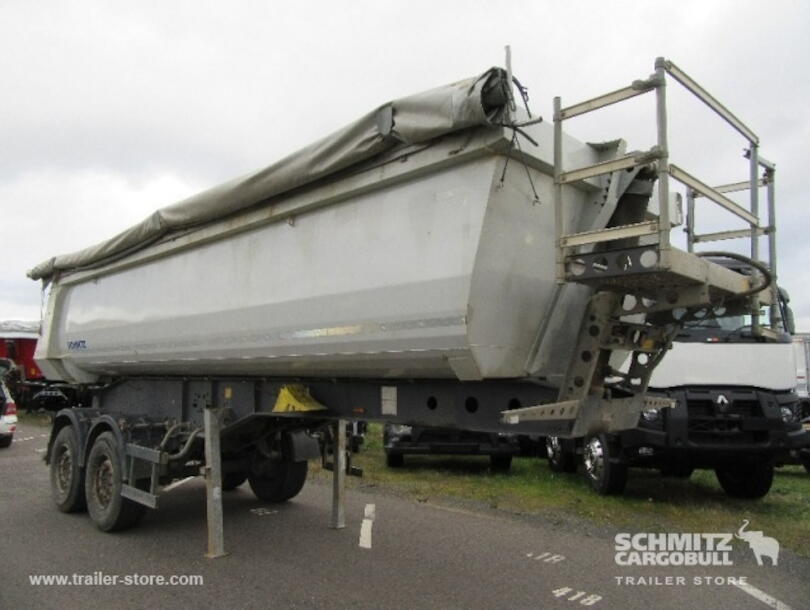 Schmitz Cargobull - steel half pipe body Tipper