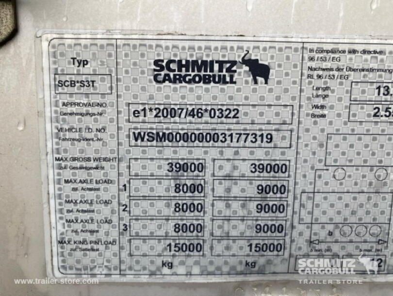 Schmitz Cargobull - Rideaux Coulissant porte-bobines (17)