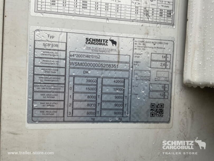 Schmitz Cargobull - Caixa isolada/da refrigeração Caixa congelador Multitemp (16)