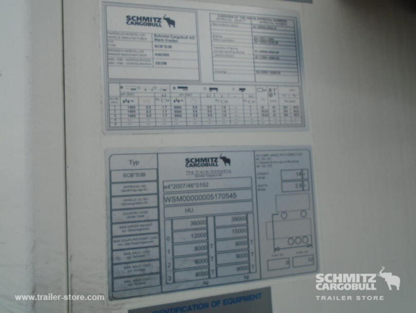 Schmitz Cargobull - низкотемпературный рефрижератор Cтандарт Изо/термо кузов (15)