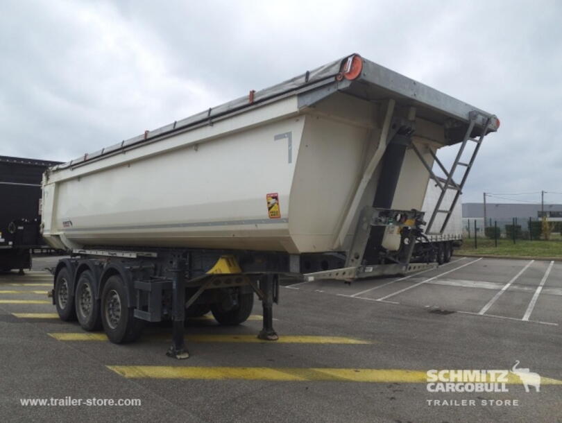 Schmitz Cargobull - Camião basculante con caixa de aço arredondada