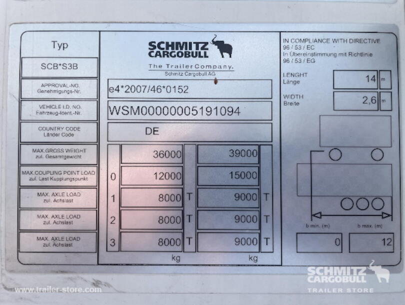 Schmitz Cargobull - Caisse frigorifique/isotherme Frigo Multitempérature (23)