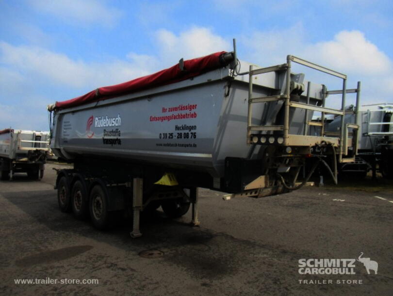 Schmitz Cargobull - steel half pipe body Tipper