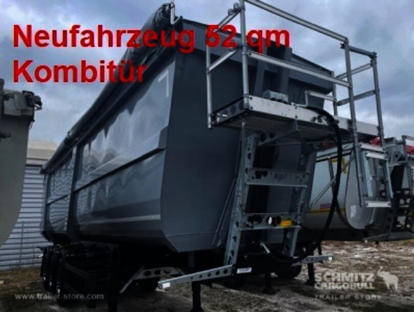 Schmitz Cargobull - steel half pipe body Tipper