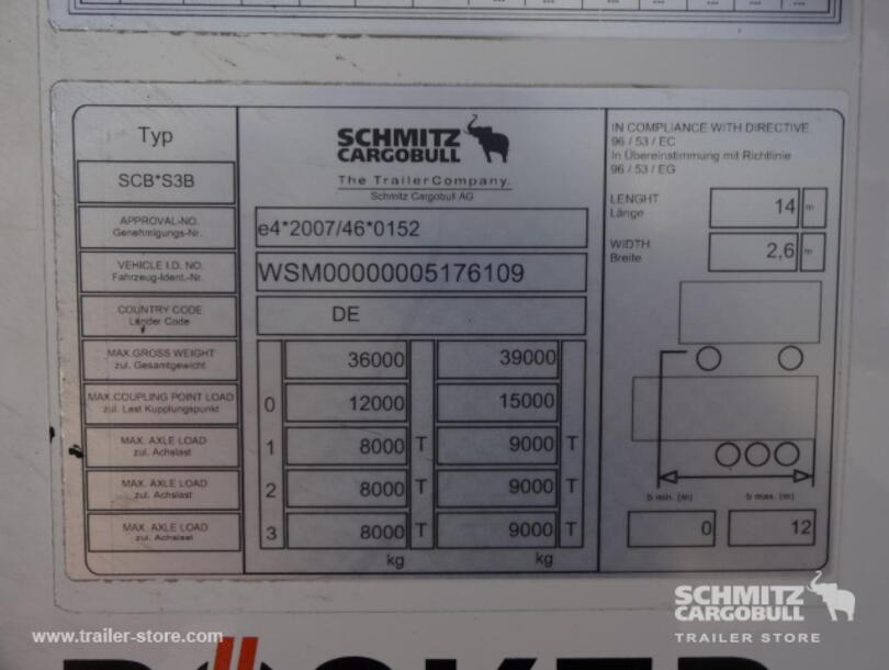 Schmitz Cargobull - Frigo o frigorifico estandar Caja isotermica, refrigerada, frigorifica (11)