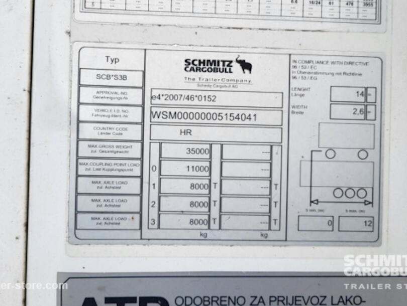Schmitz Cargobull - низкотемпературный рефрижератор Multitemp Изо/термо кузов (17)