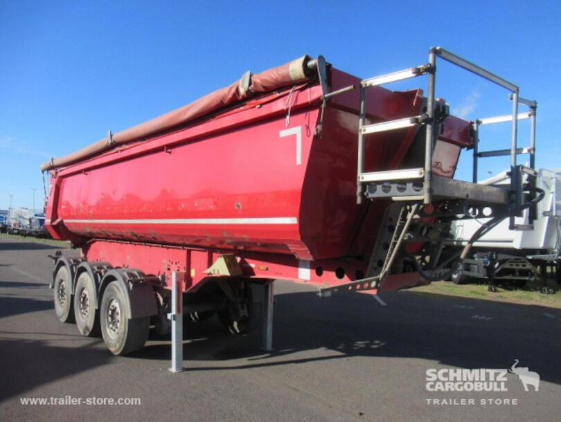 Schmitz Cargobull - Camião basculante con caixa de aço arredondada