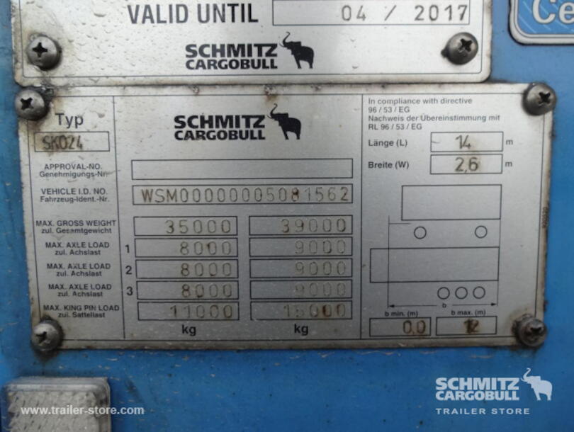 Schmitz Cargobull - Frigo o frigorifico Mega o volumen Caja isotermica, refrigerada, frigorifica (12)