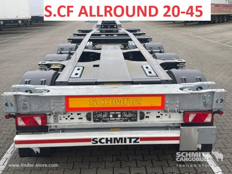 Schmitz Cargobull - Konteinerinės važiuoklės Standartinė