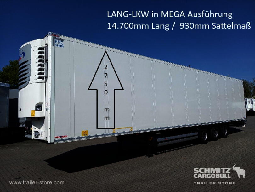 Schmitz Cargobull - Frigo o frigorifico Mega o volumen Caja isotermica, refrigerada, frigorifica