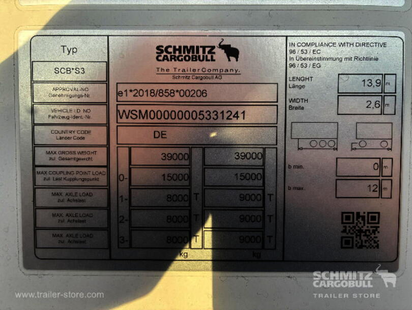 Schmitz Cargobull - Frigo o frigorifico estandar Caja isotermica, refrigerada, frigorifica (15)