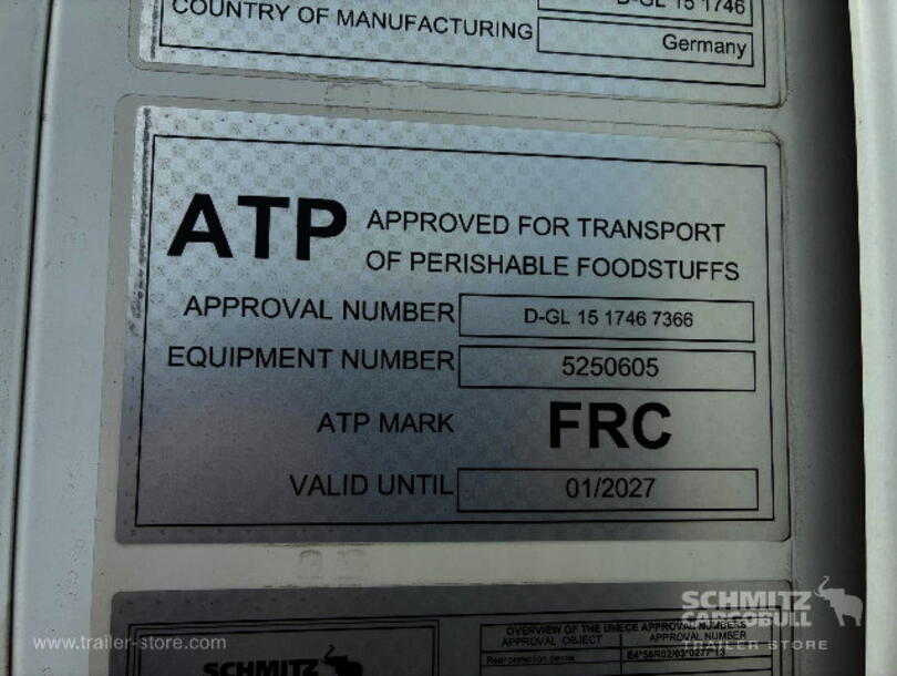 Schmitz Cargobull - Frigo o frigorifico estandar Caja isotermica, refrigerada, frigorifica (13)