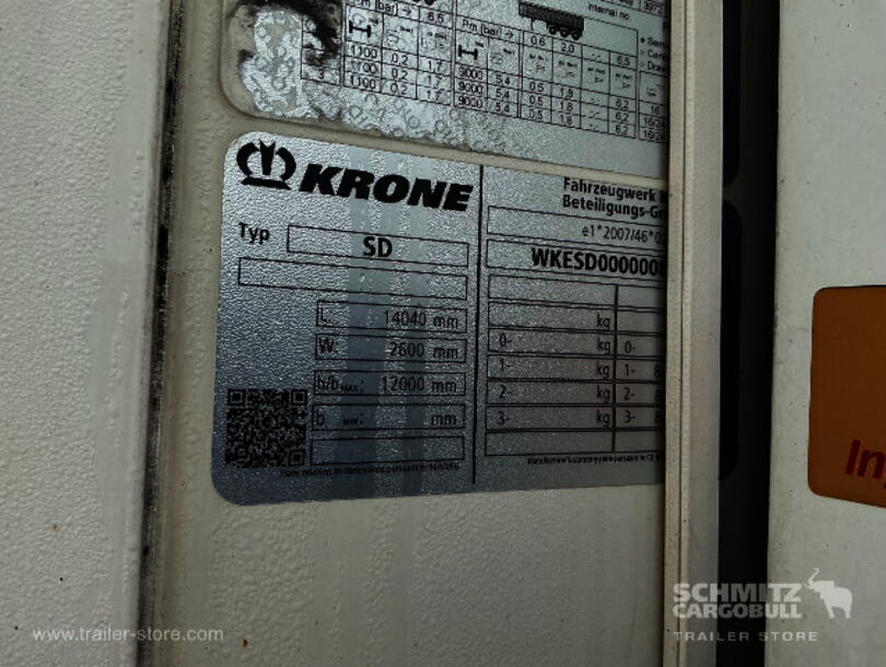 Krone - низкотемпературный рефрижератор Cтандарт Изо/термо кузов (19)