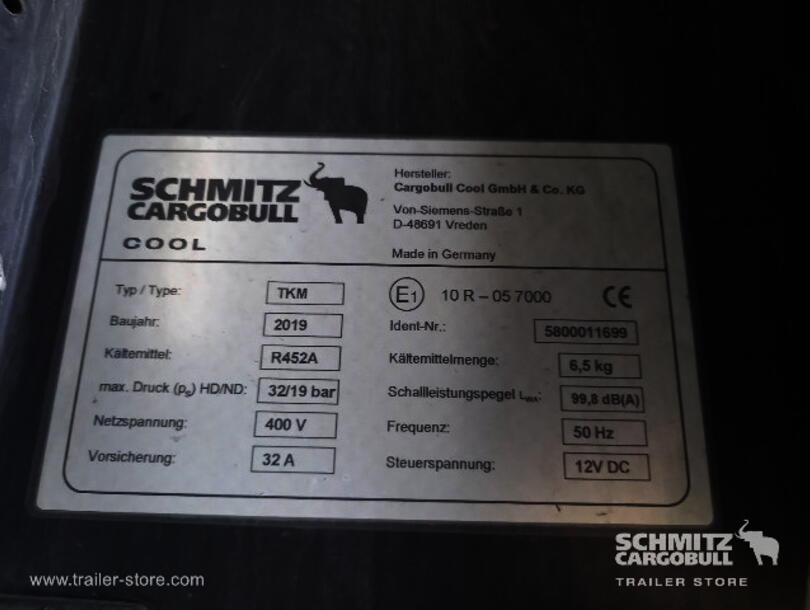 Schmitz Cargobull - низкотемпературный рефрижератор Cтандарт Изо/термо кузов (12)