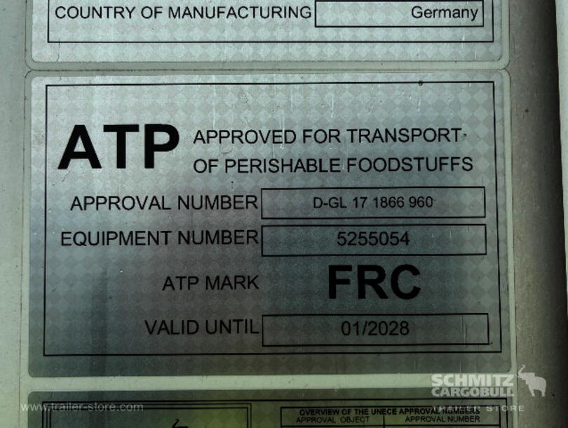 Schmitz Cargobull - низкотемпературный рефрижератор Cтандарт Изо/термо кузов (13)
