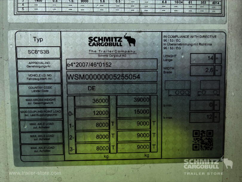 Schmitz Cargobull - низкотемпературный рефрижератор Cтандарт Изо/термо кузов (14)