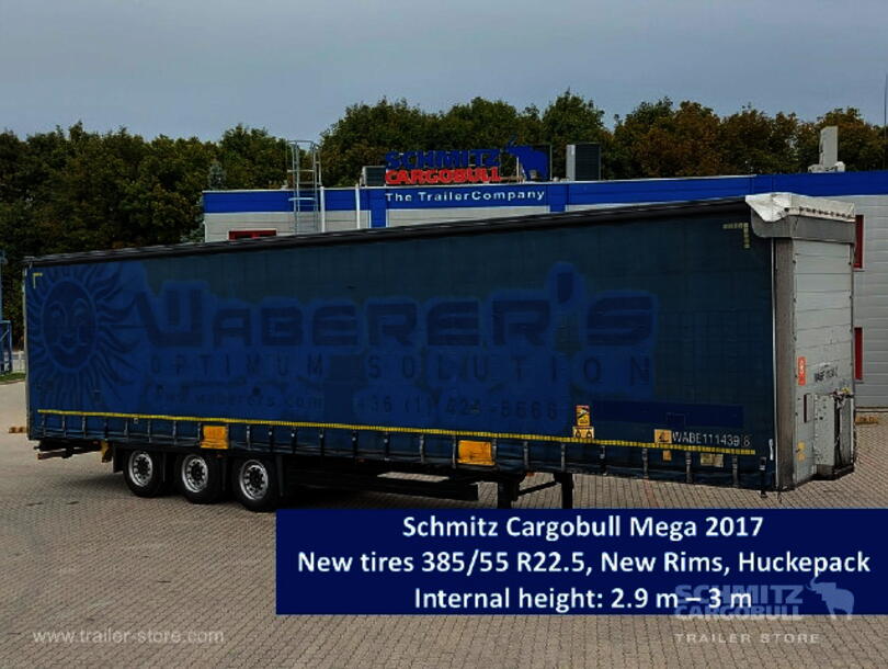 Schmitz Cargobull - Užuolaidinės Mega