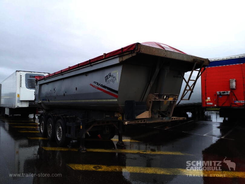 Schmitz Cargobull - steel half pipe body Tipper