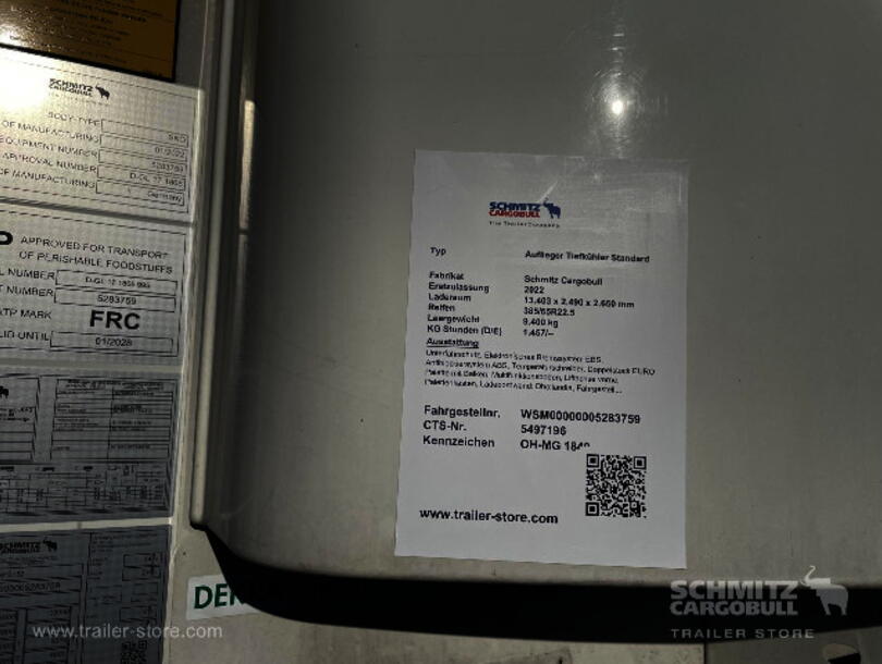 Schmitz Cargobull - Reefer Standard Insulated/refrigerated box (18)