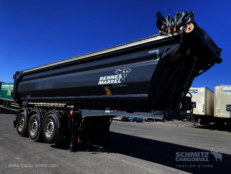 Schmitz Cargobull - steel half pipe body Tipper