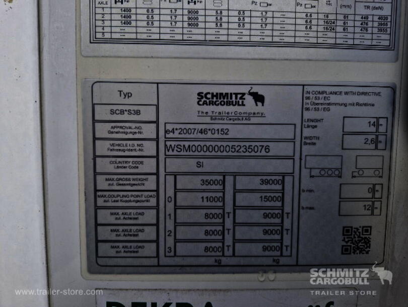 Schmitz Cargobull - Reefer multitemp Insulated/refrigerated box (16)