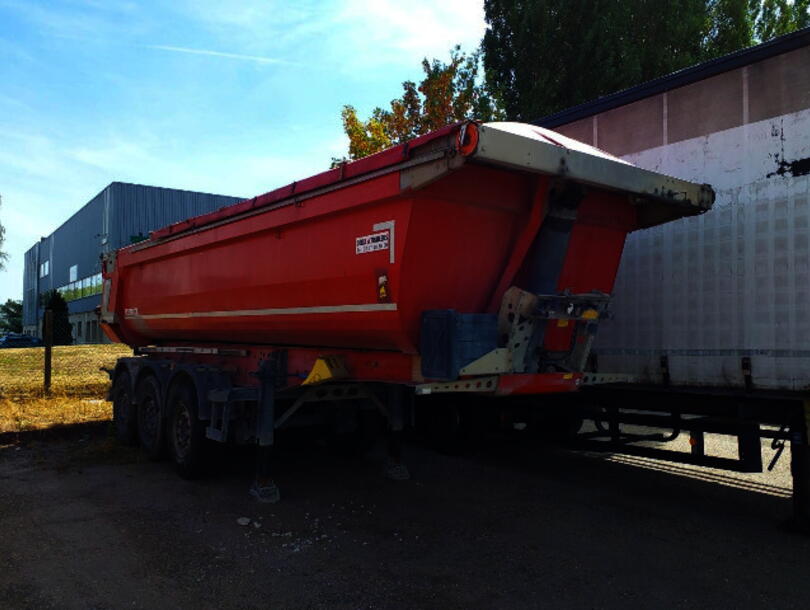 Schmitz Cargobull - Bena basculabila semirotunda din otel Autobasculantă