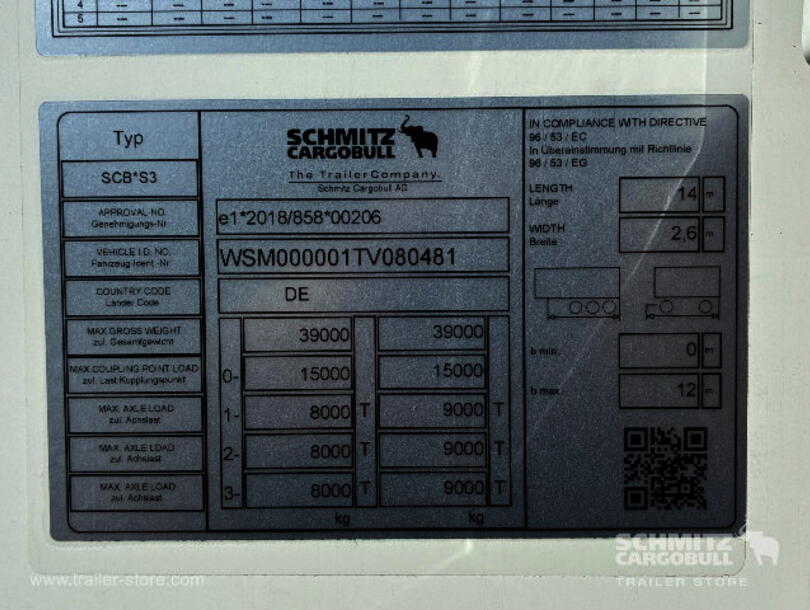 Schmitz Cargobull - Reefer Standard Insulated/refrigerated box (15)