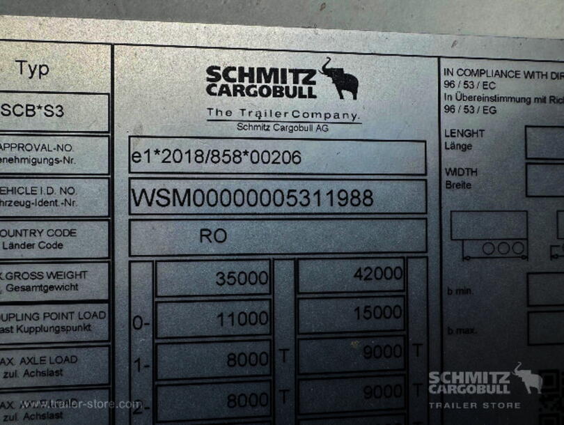 Schmitz Cargobull - Caisse frigorifique/isotherme Frigo standard (10)