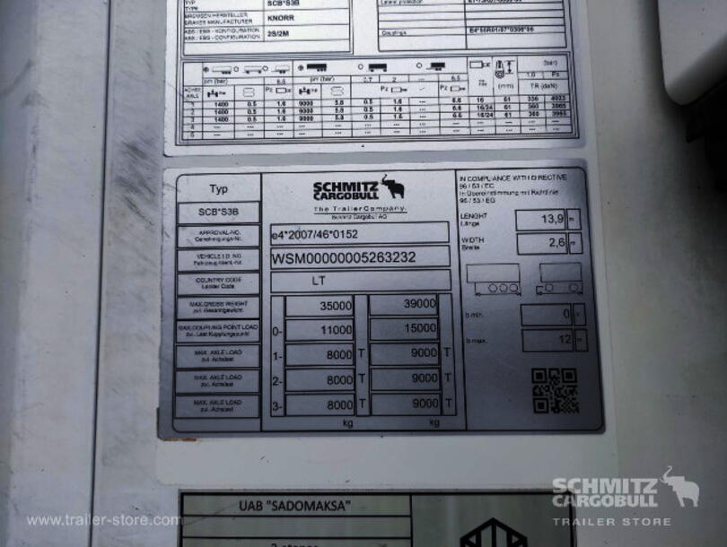 Schmitz Cargobull - Reefer Standard Insulated/refrigerated box (15)